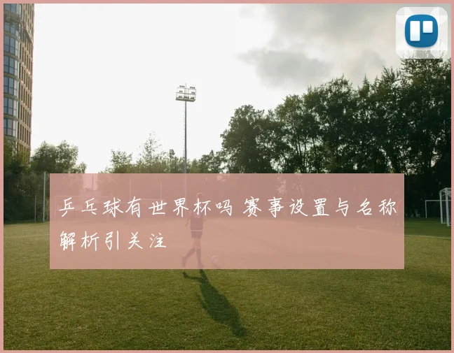 乒乓球有世界杯吗 赛事设置与名称解析引关注