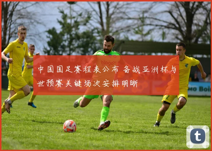 中国国足赛程表公布 备战亚洲杯与世预赛关键场次安排明晰